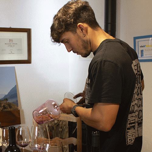 Matteo Barmaz, winemaker for Di Barro